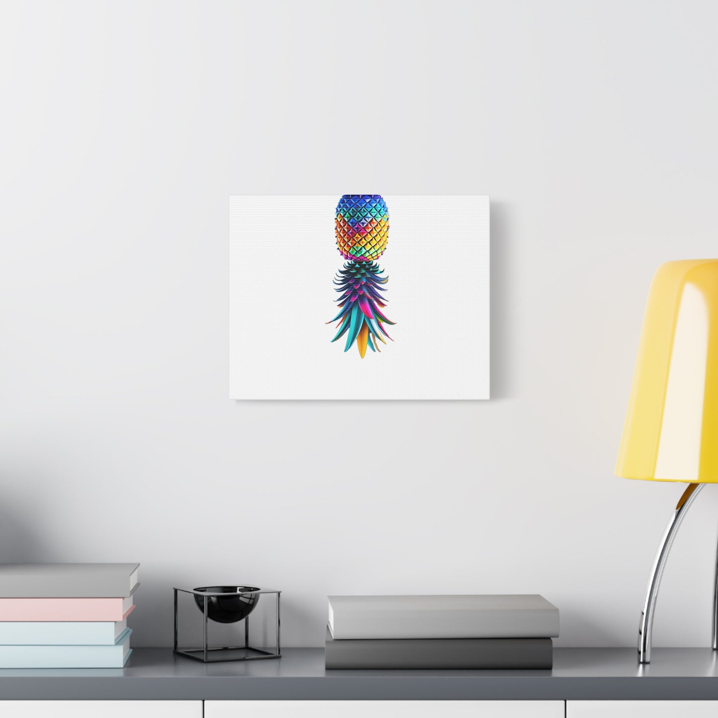 Canvas Print - Colorful Upside Down Pineapple