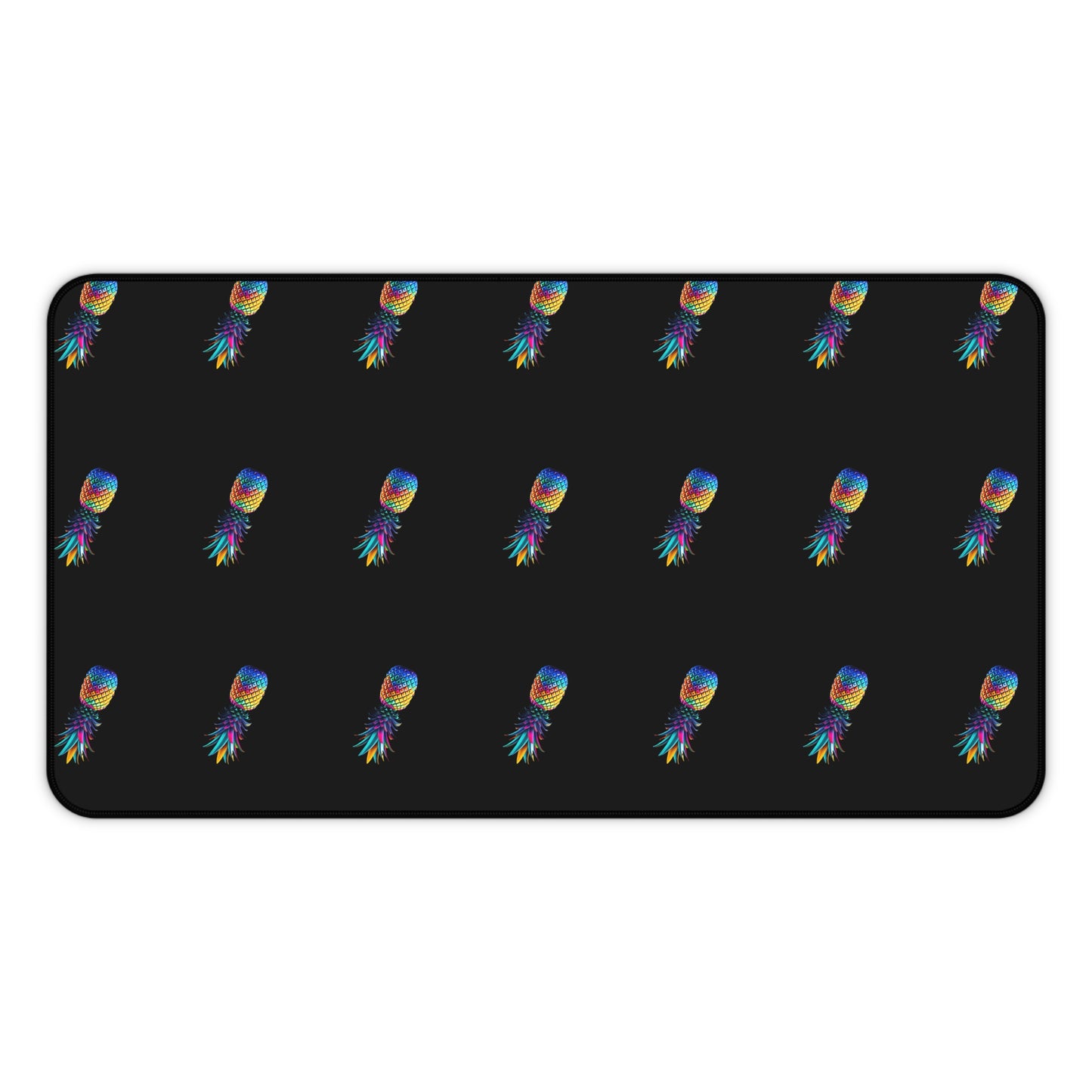 Mousepad Desk Mat - Colorful Upside Down Pineapple Design