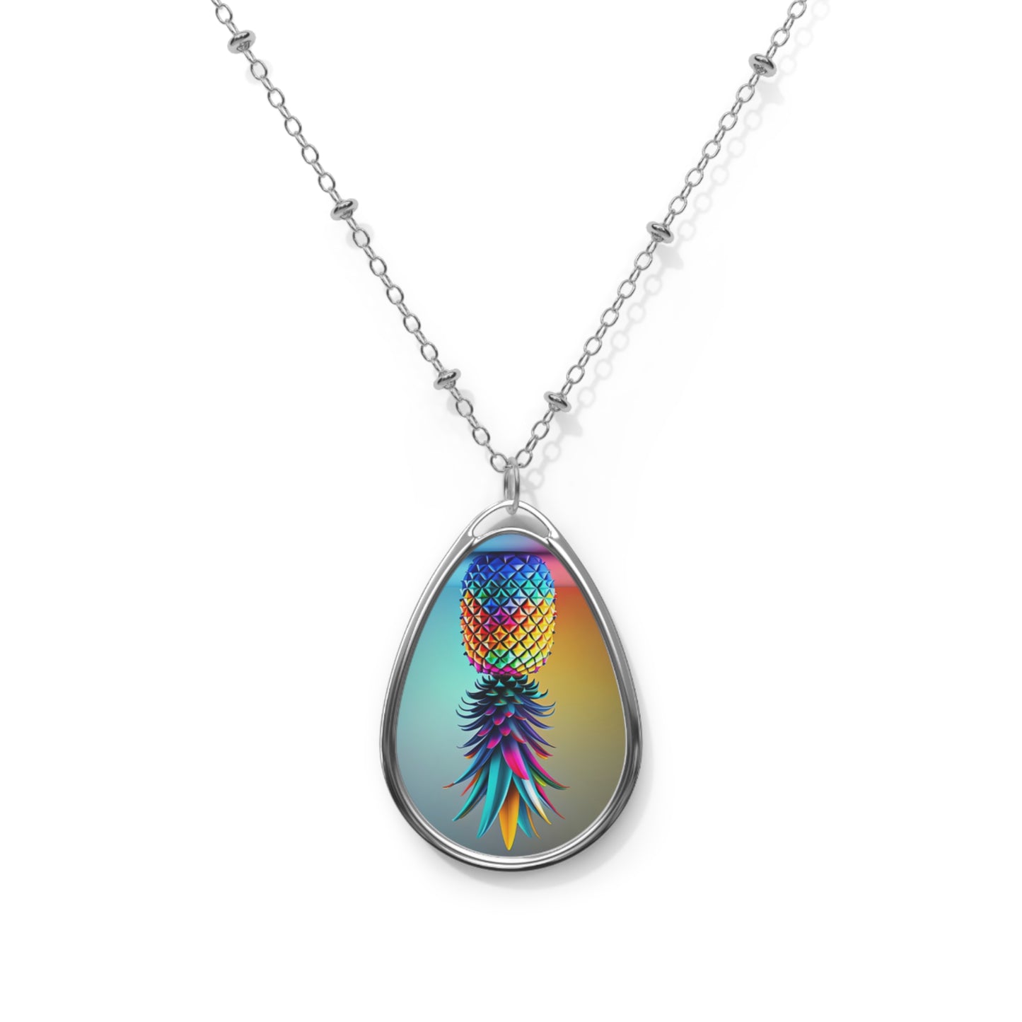 Colorful Pineapple Necklace