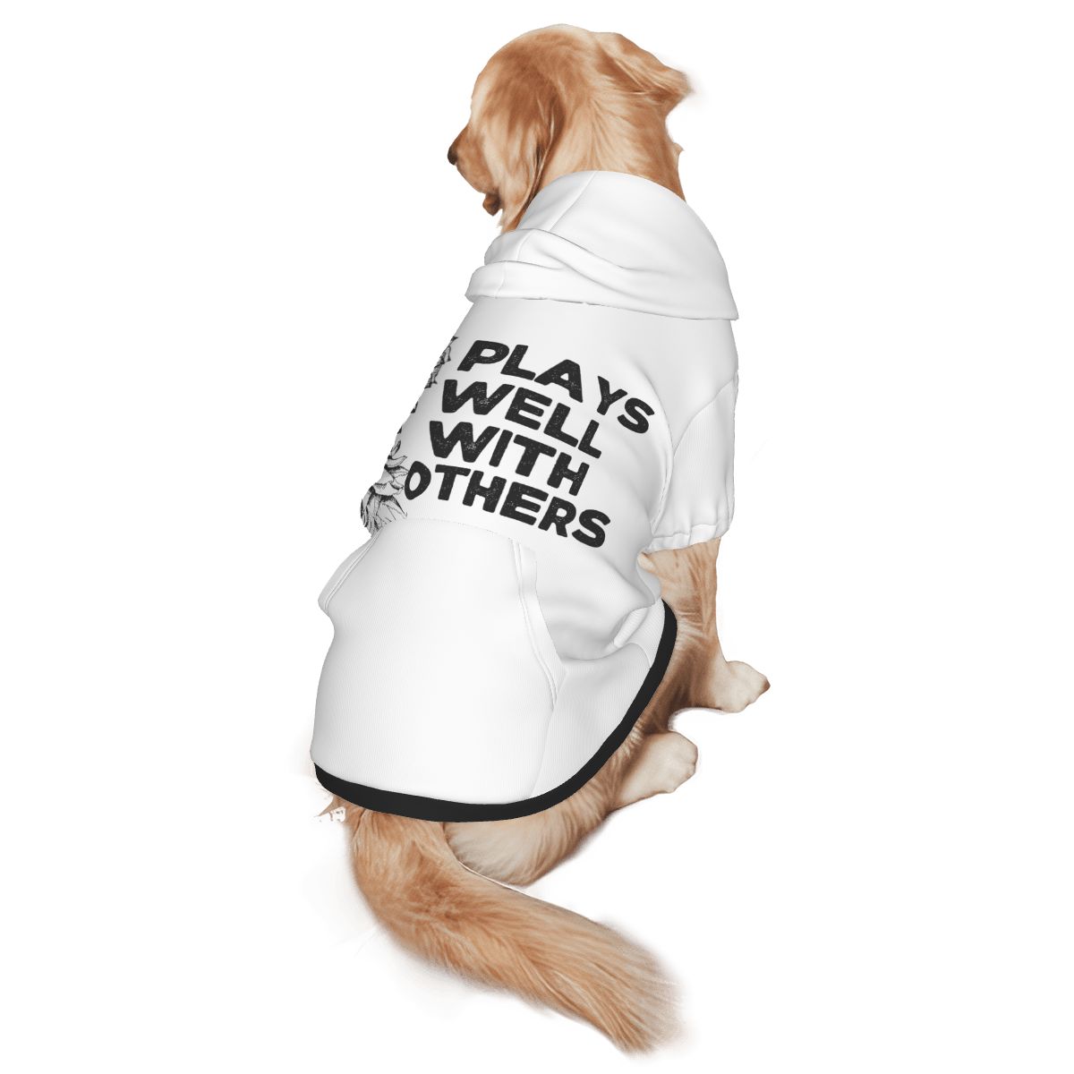 Swinger Inspired Pet Hoodie Medium & Large Dog Hoodie Pet Clothes
