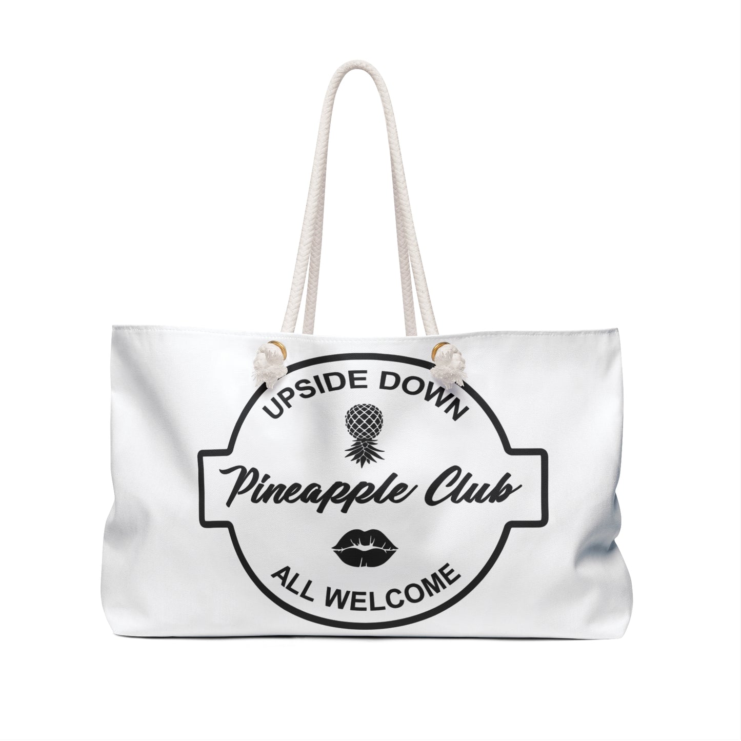 Pineapple Club Weekender Bag - Stylish Travel Tote for Adventurers