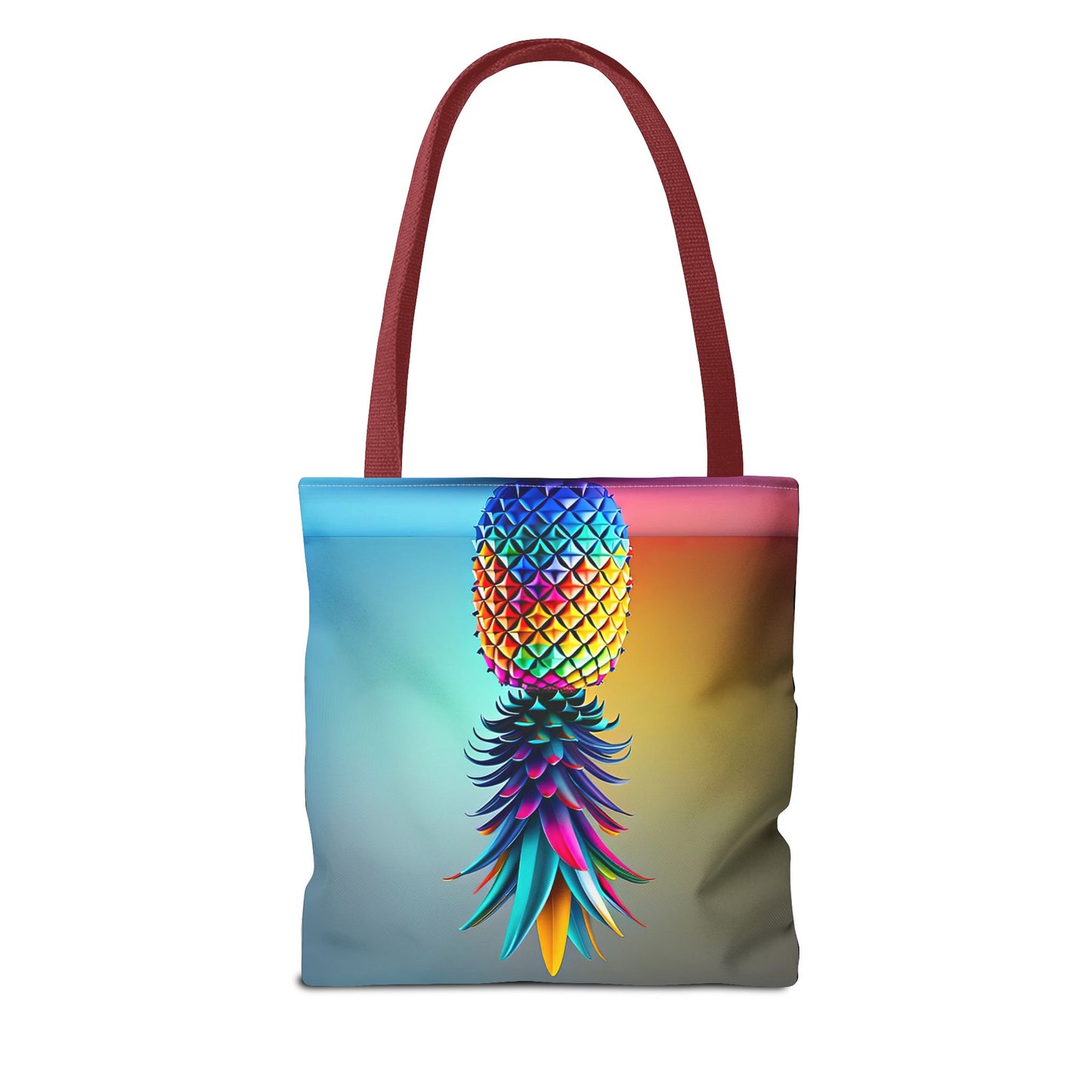 Vibrant Pineapple Tote Bag - Colorful Beach Accessory for Sexy Adventures
