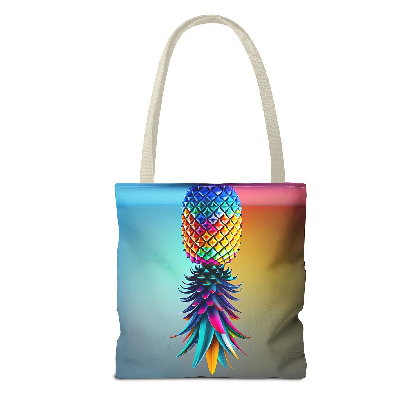 Vibrant Pineapple Tote Bag - Colorful Beach Accessory for Sexy Adventures