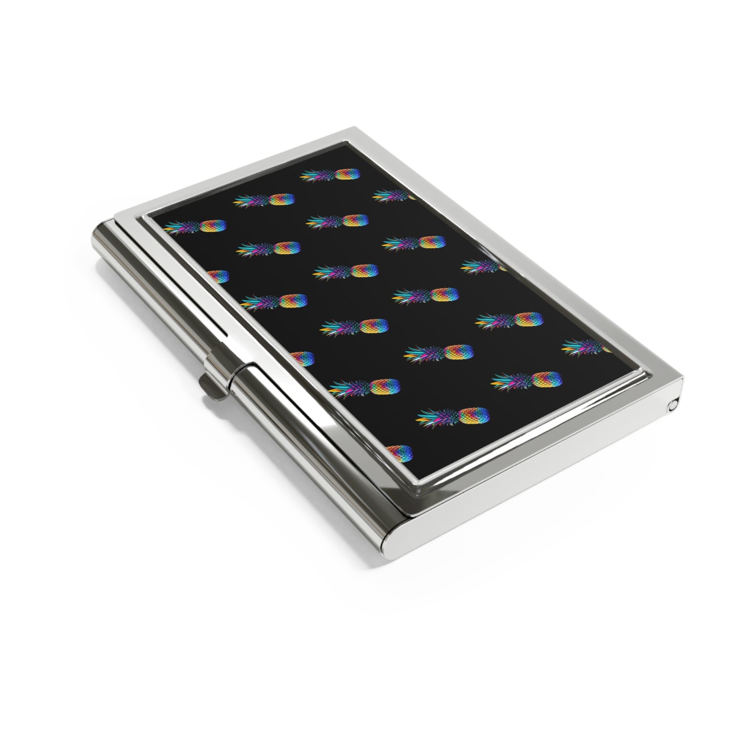 Colorful Pineapple Business Card Holder - Stylish Accessory for Professionals
