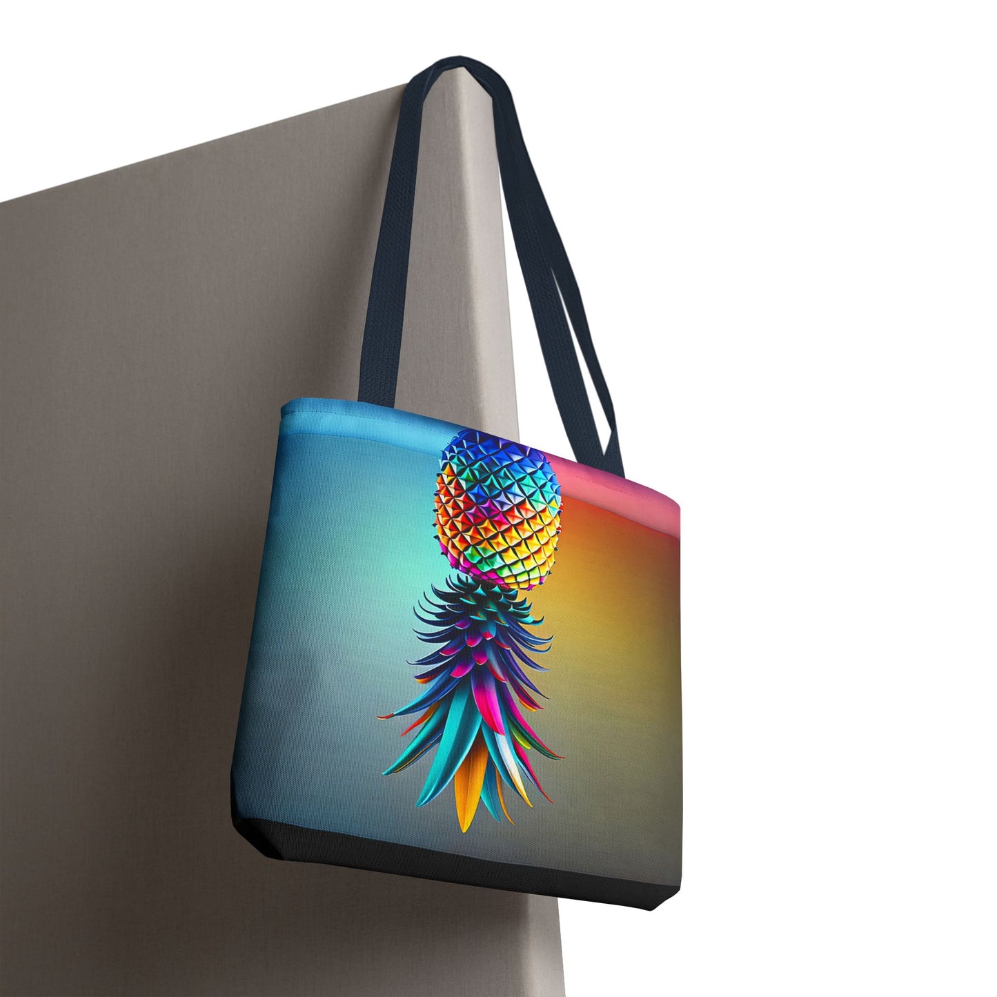 Vibrant Pineapple Tote Bag - Colorful Beach Accessory for Sexy Adventures