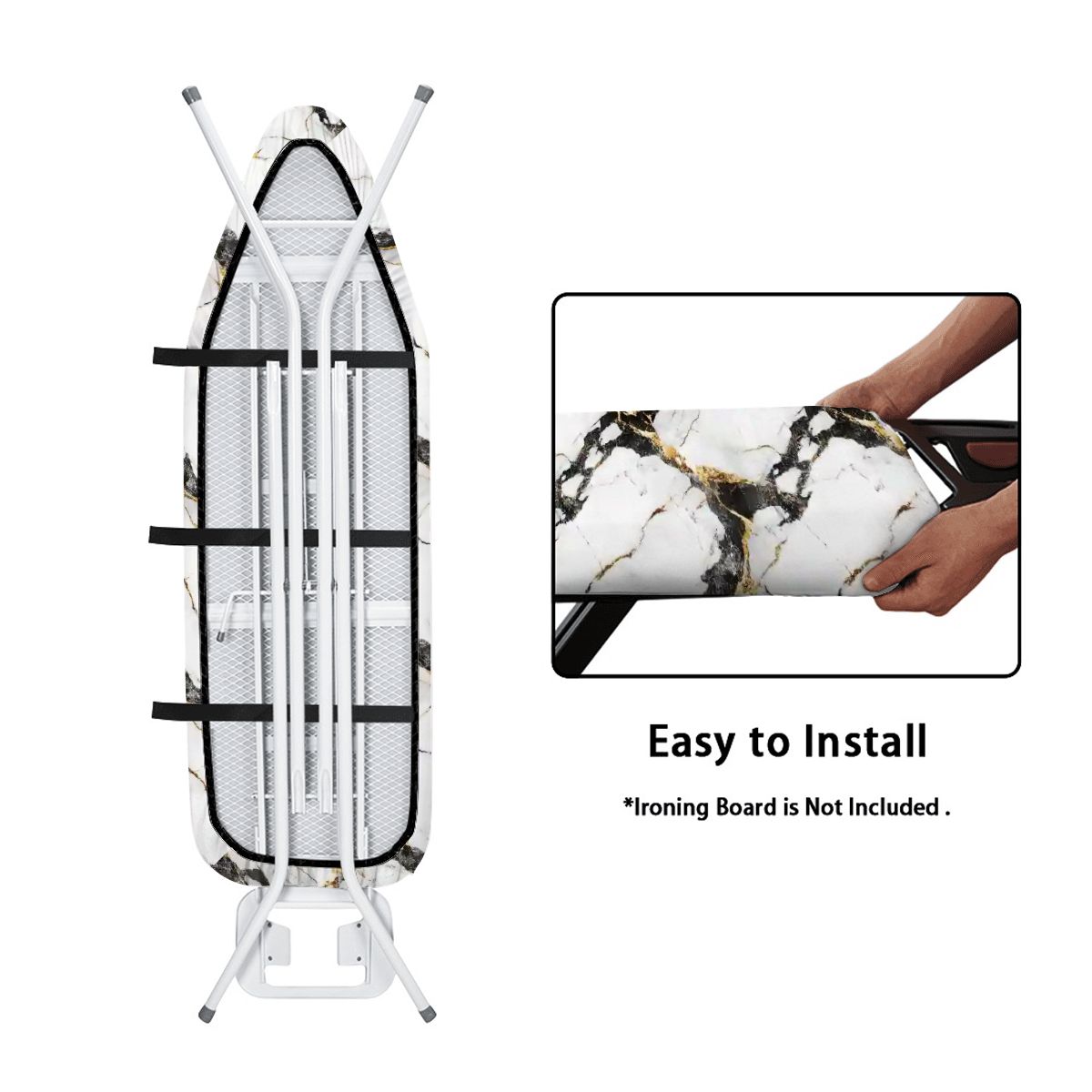 Marble Colored Ironing Board Cover