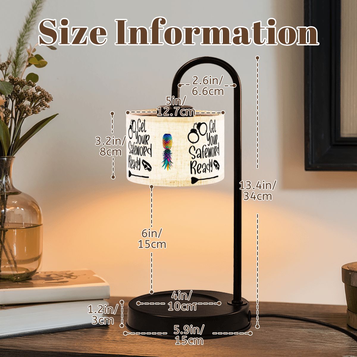 Swinger Inspired Candle Warmer Lamp