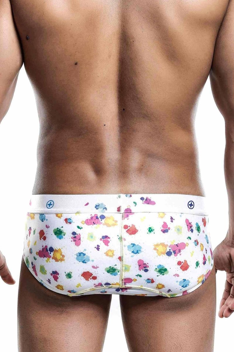 Malebasics New Hipster Brief White Splash