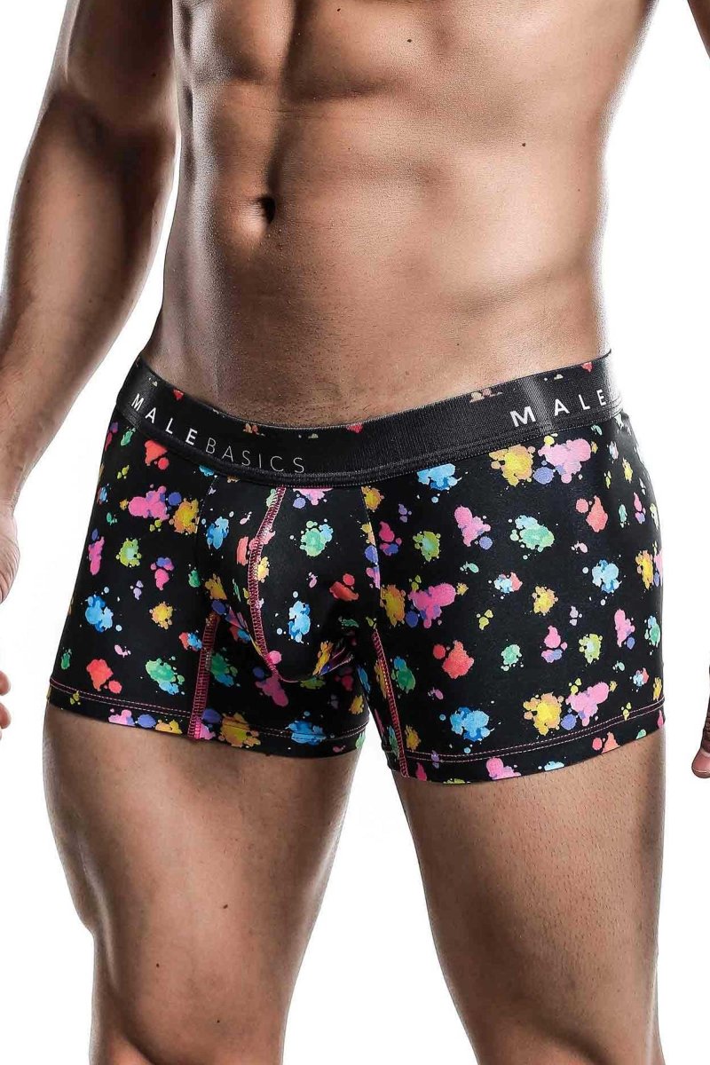 Malebasics Trunk Hipster Black Splash