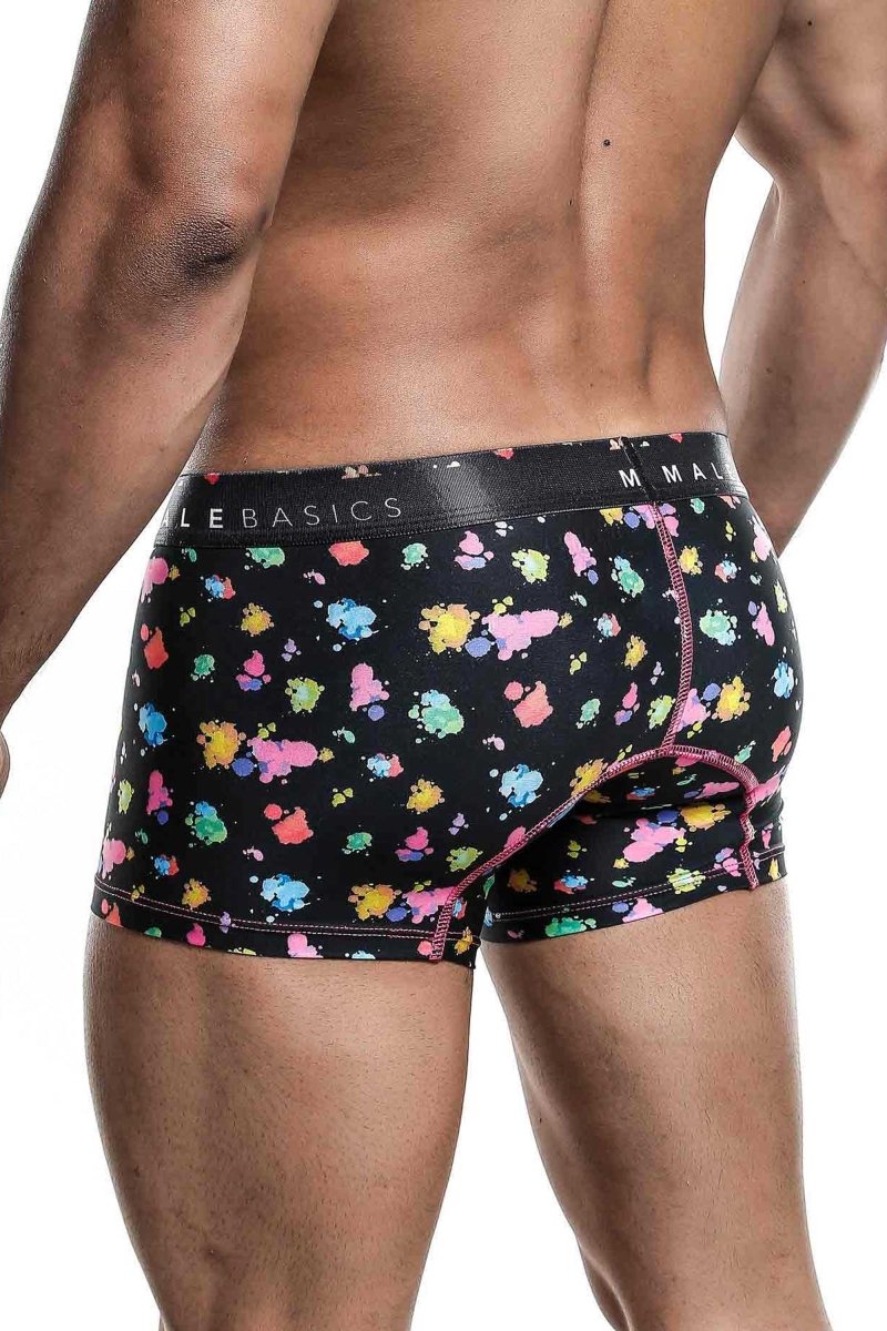 Malebasics Trunk Hipster Black Splash