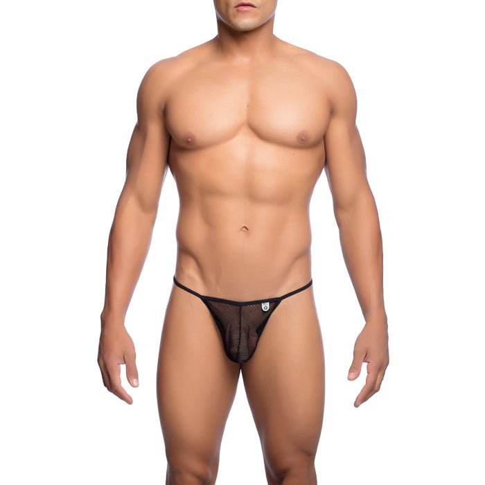 MOB Men's Fishnet Thong