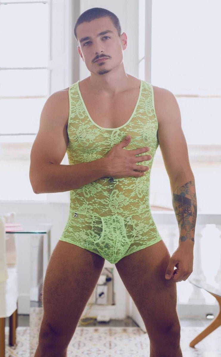 MOB Men's Lace Bodysuit