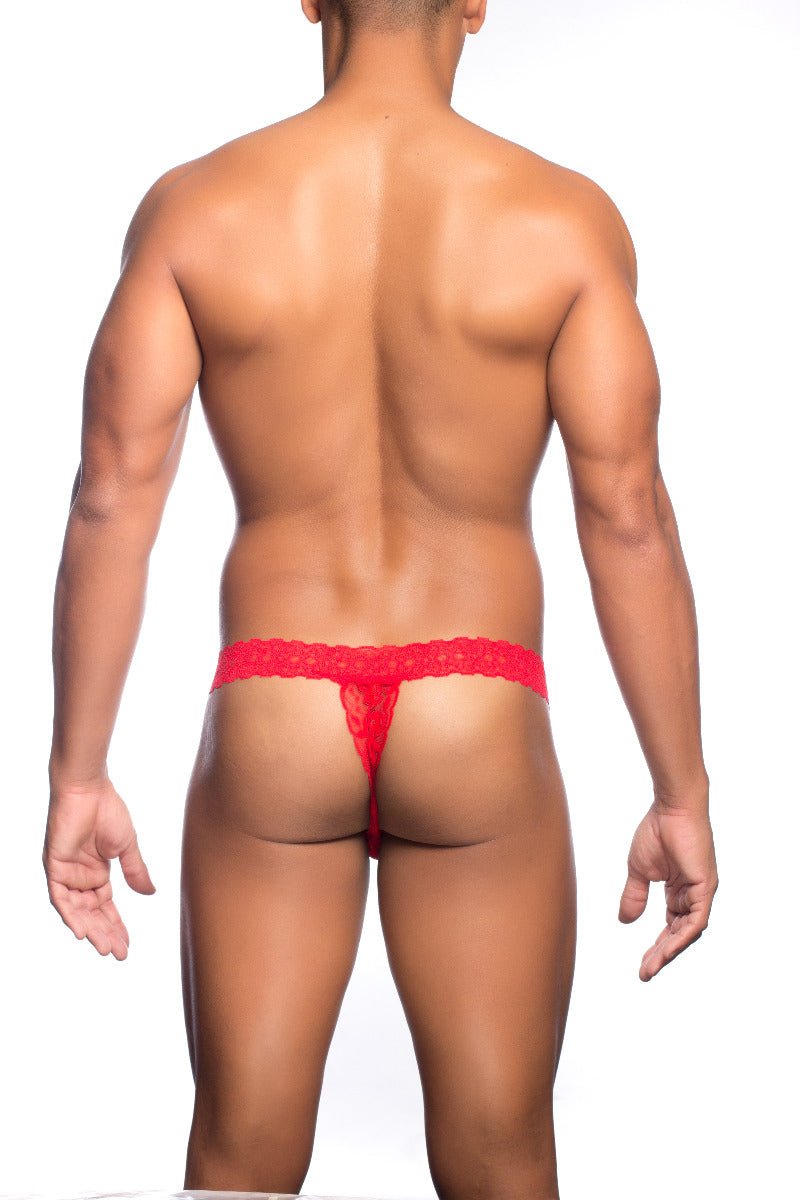 MOB Men's Lace Waist Thong