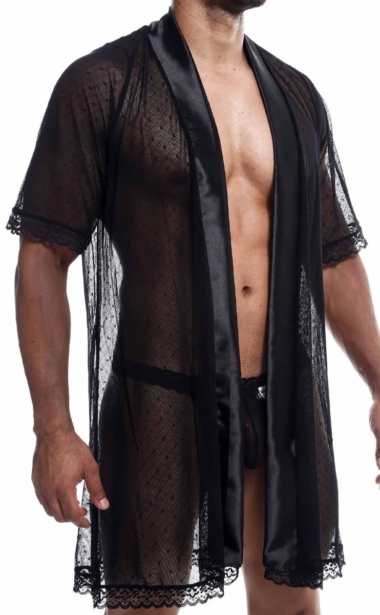 MOB Sultry Robe & Thong set