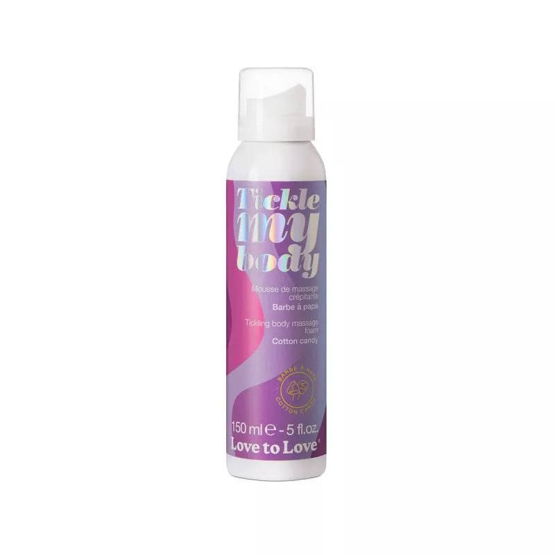 TICKLE MY BODY - MASSAGE FOAM - COTTON CANDY 150ML / 5FL.OZ.