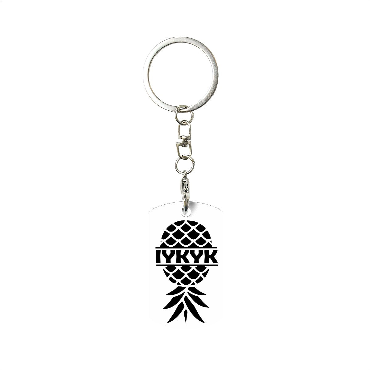 IYKYK Inspired Metal Keychain