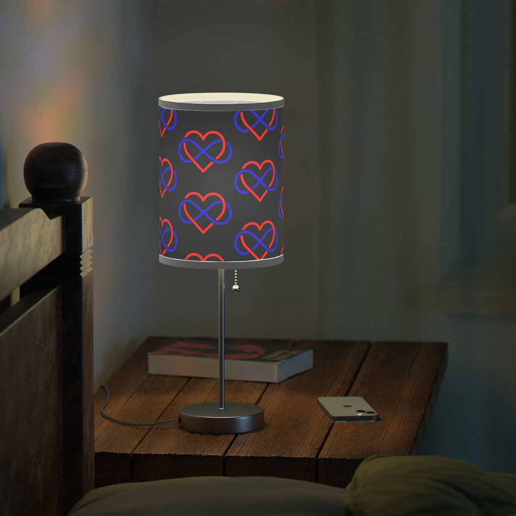 Modern Heart Pattern Table Lamp - Decorative Night Light for Home & Office