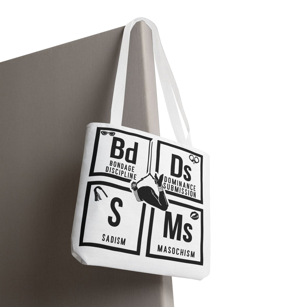 BDSM Elements Tote Bag - Stylish and Edgy Carryall for Fans of Kink Culture