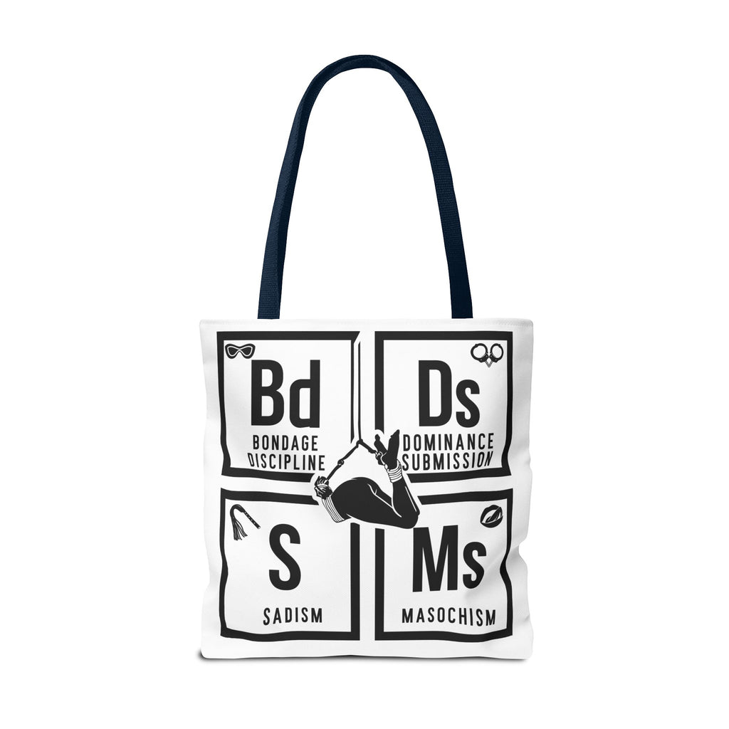 BDSM Elements Tote Bag - Stylish and Edgy Carryall for Fans of Kink Culture