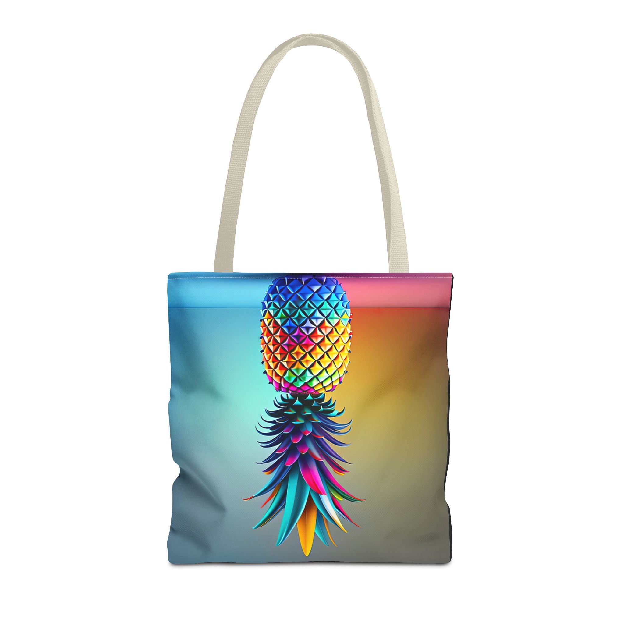 Vibrant Pineapple Tote Bag - Colorful Beach Accessory for Sexy Adventures
