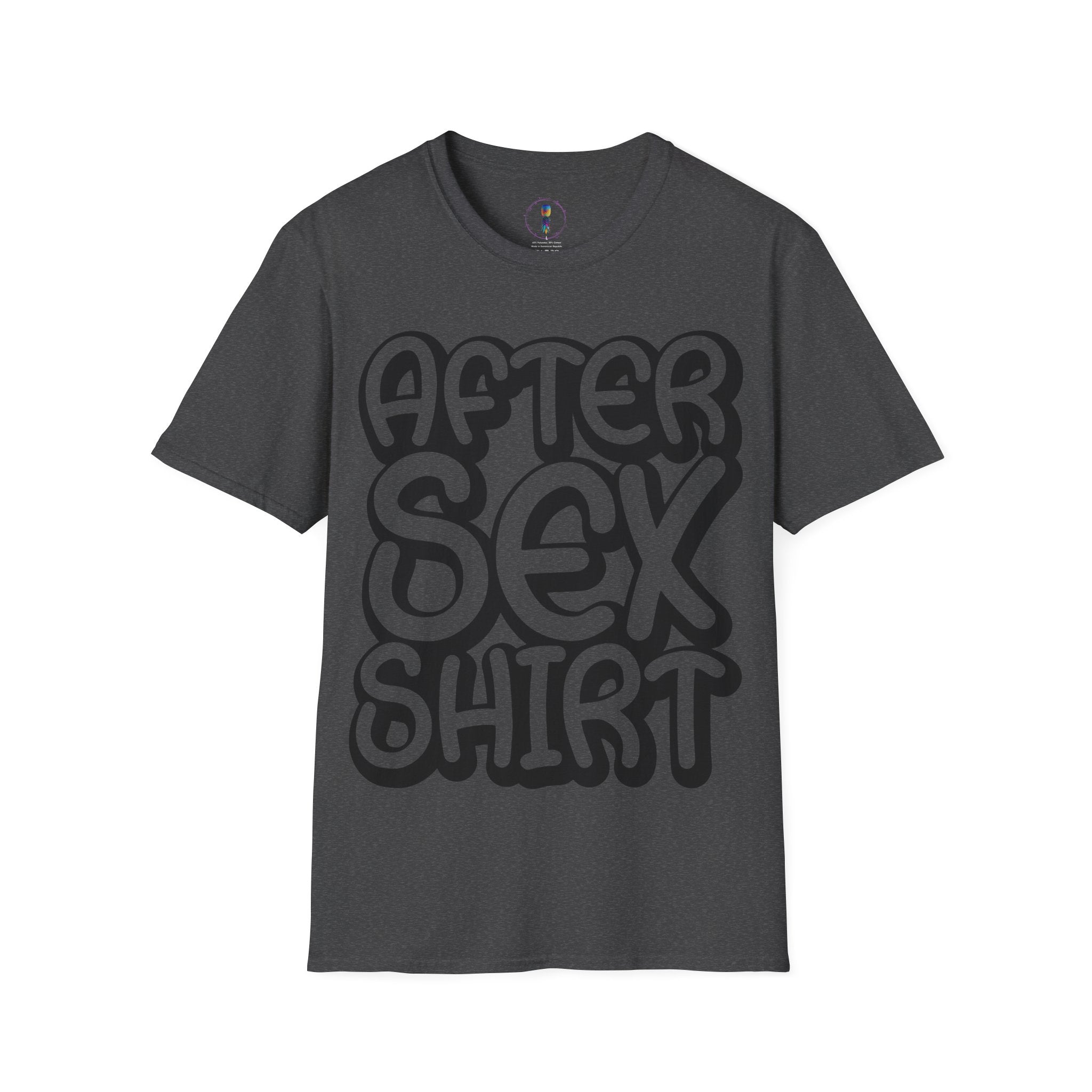 After Sex Unisex Softstyle T-Shirt - Fun Graphic Tee for Couples