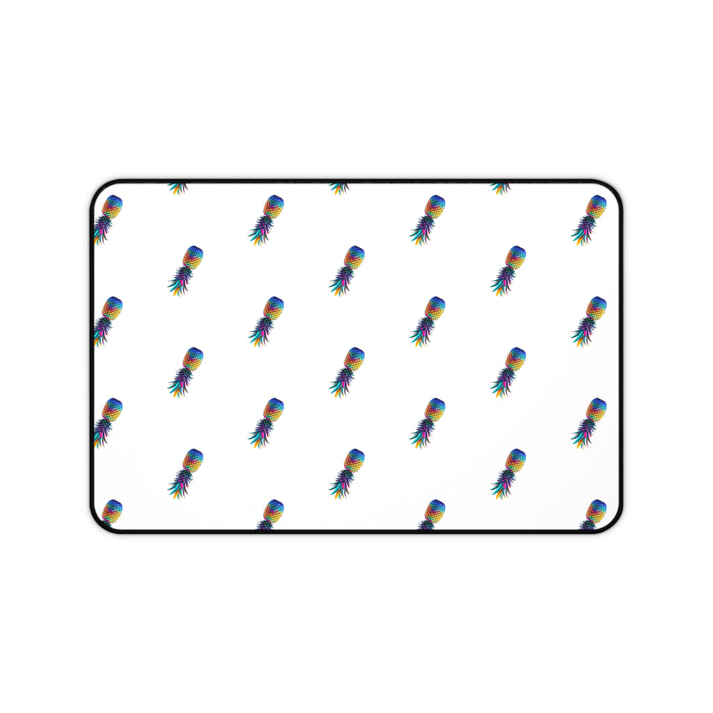 Desk Mat - Upside Down Pineapple Design