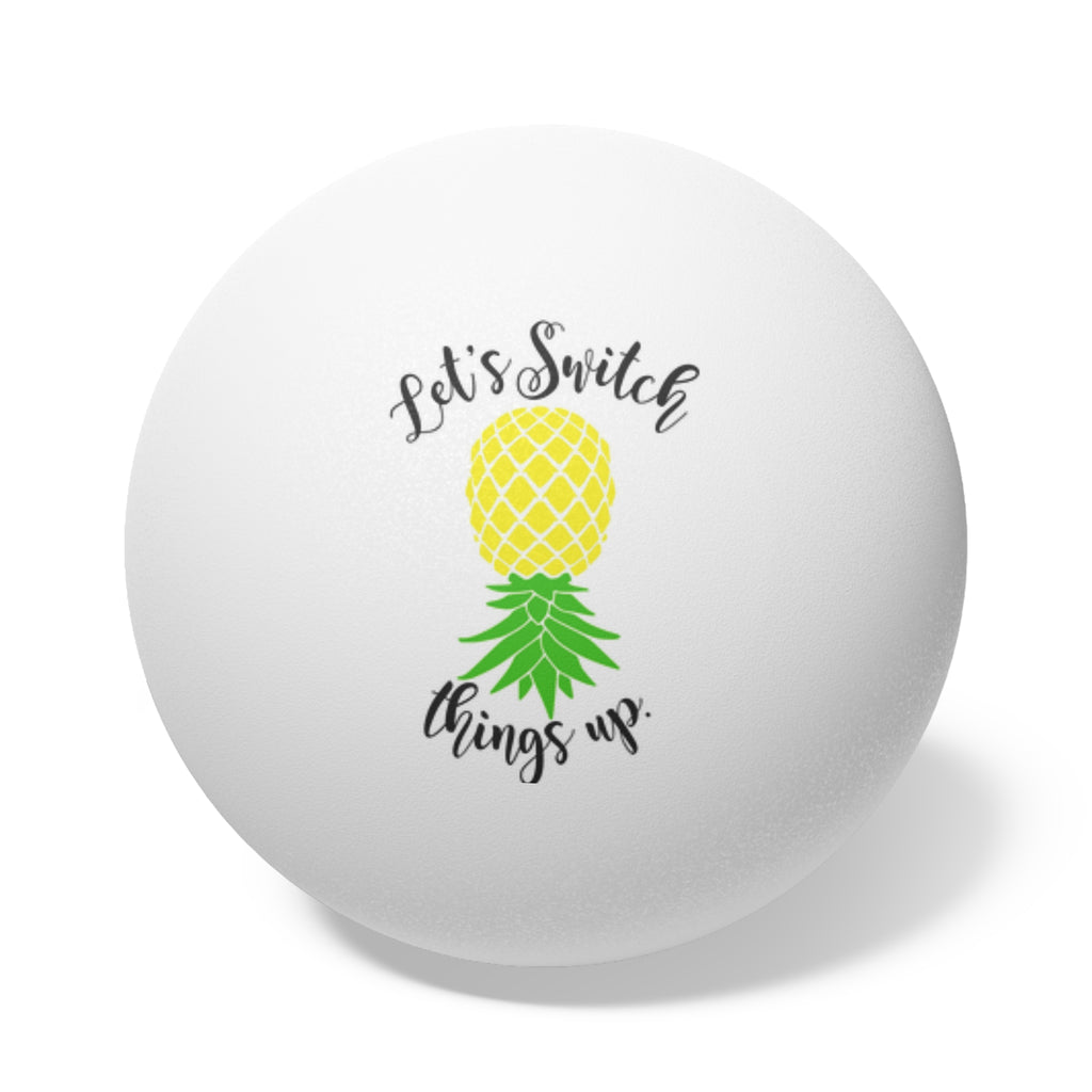 Let's Switch Things Up Ping Pong Ball Set