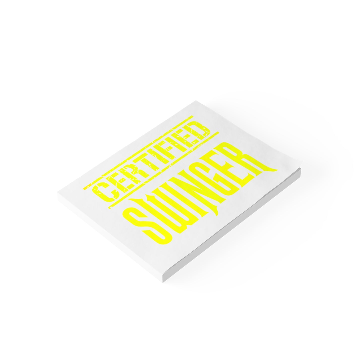 Certified Swinger Post-it® Note Pads