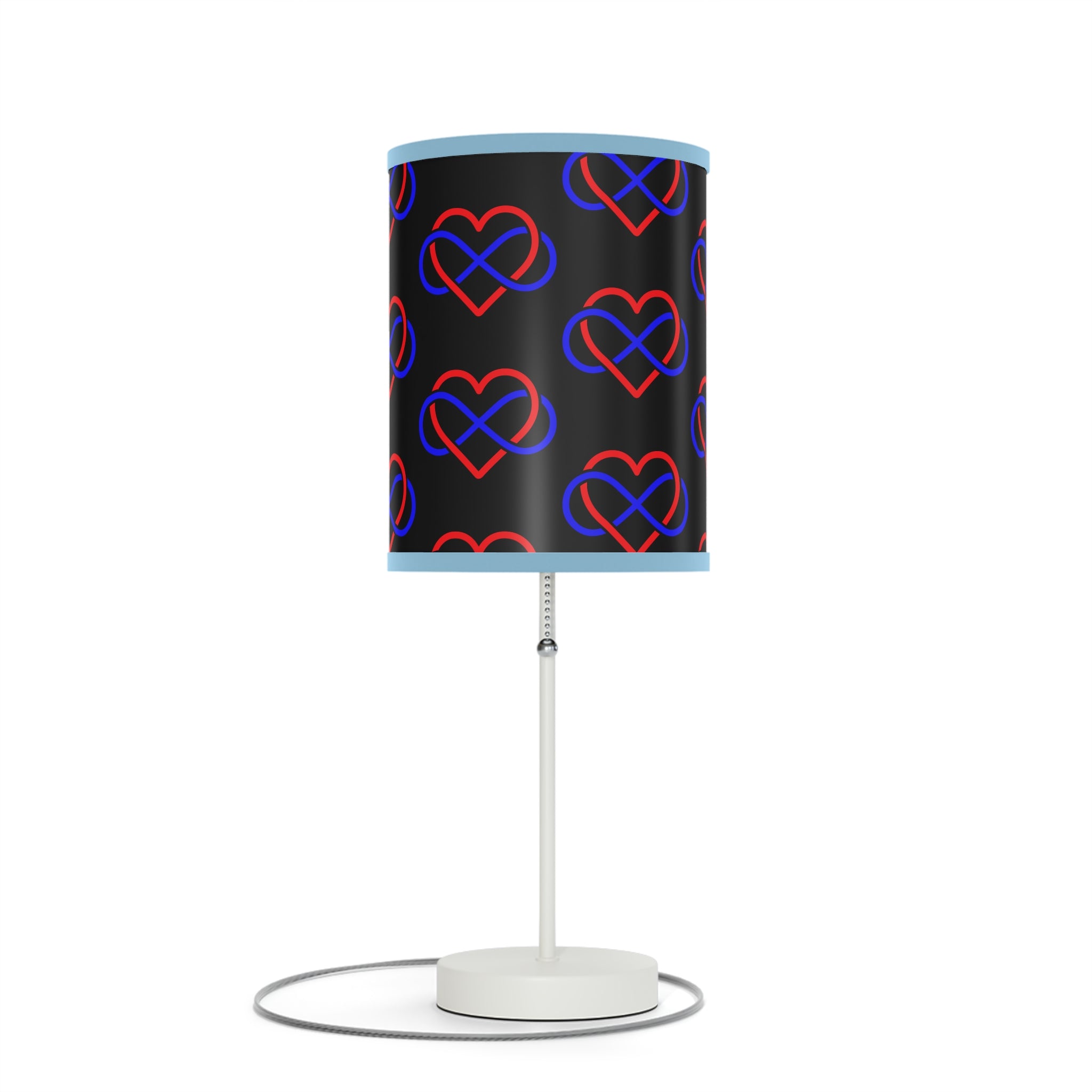 Modern Heart Pattern Table Lamp - Decorative Night Light for Home & Office
