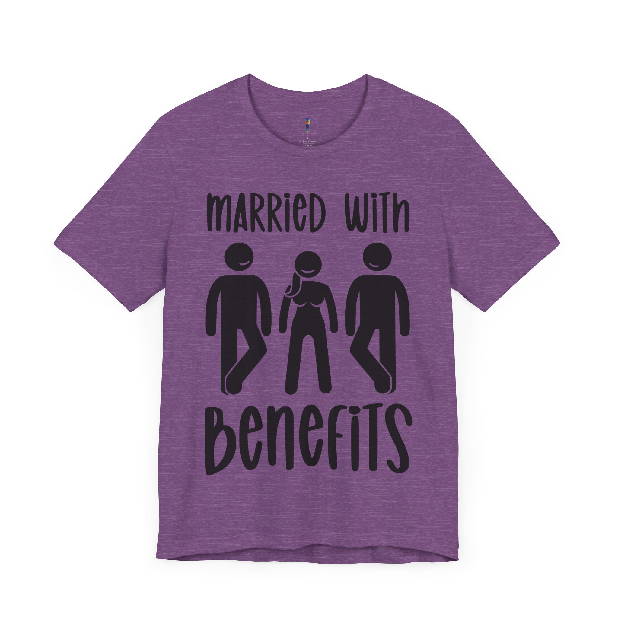 Funny Married with Benefits Unisex Tee - Casual Gift for Newlyweds