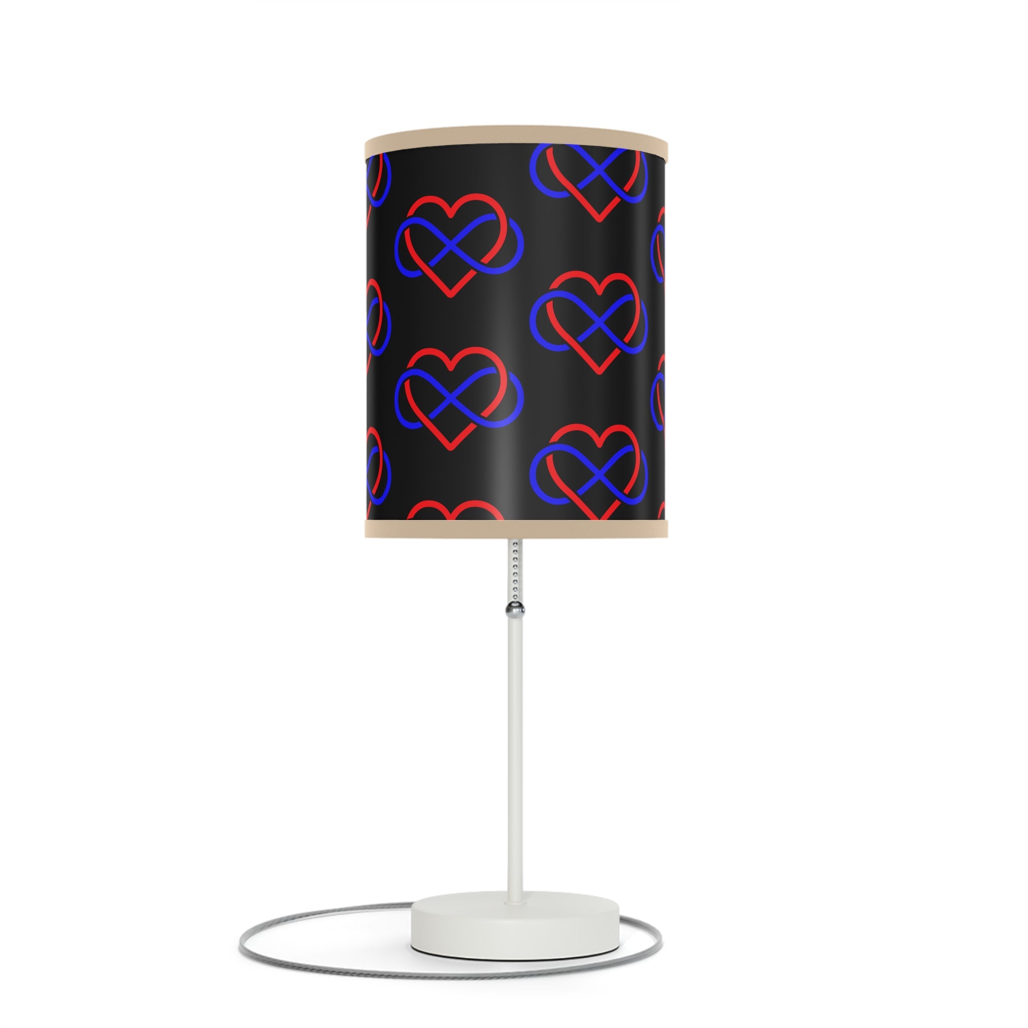 Modern Heart Pattern Table Lamp - Decorative Night Light for Home & Office