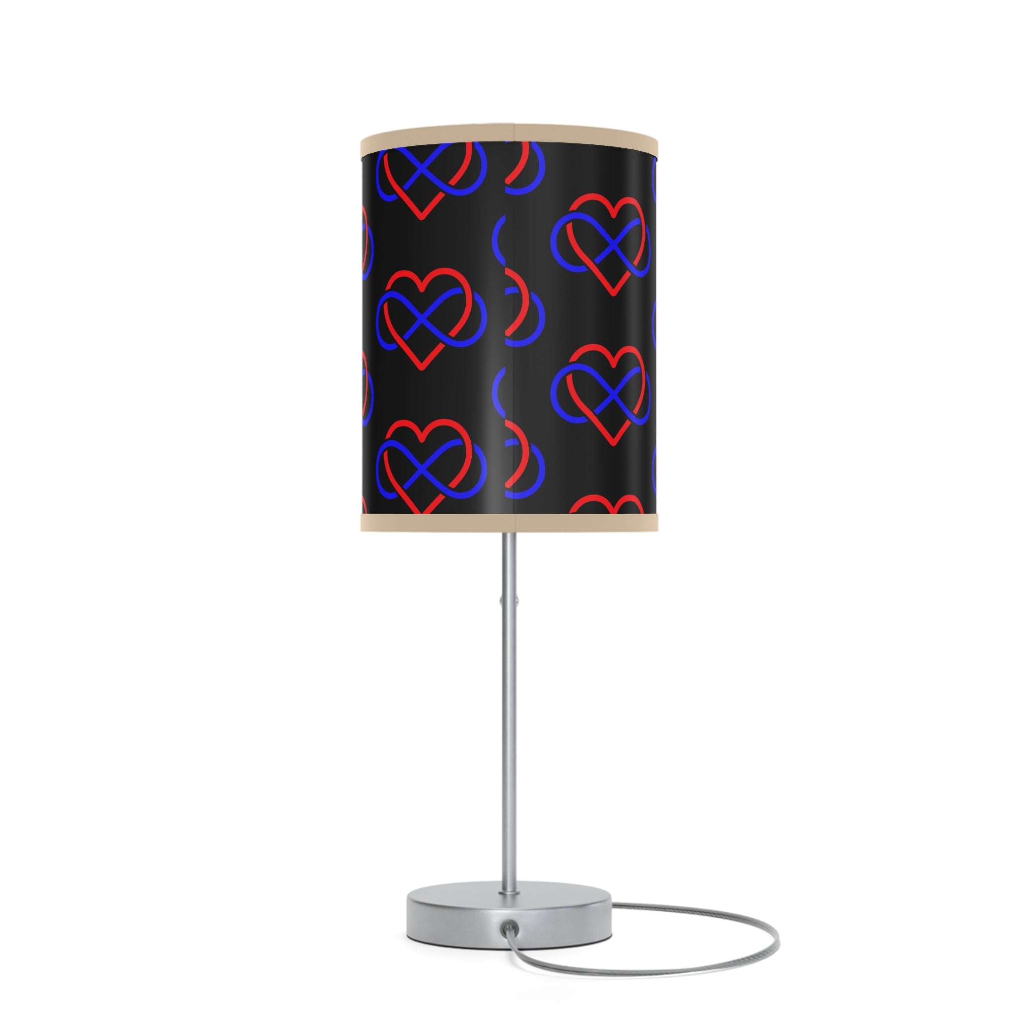 Modern Heart Pattern Table Lamp - Decorative Night Light for Home & Office