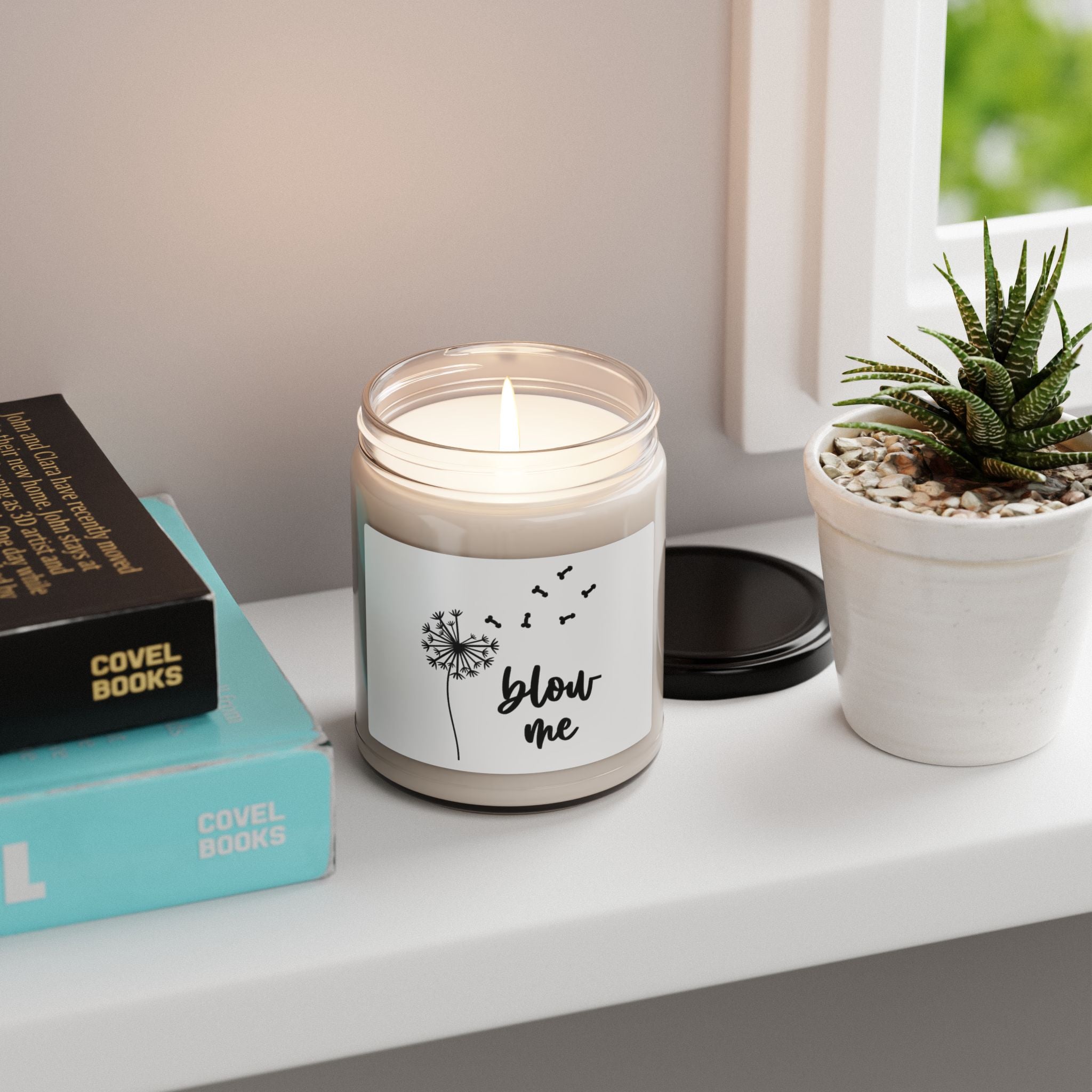 Scented Soy Candle - "Blow Me" - Relaxing Home Fragrance for Any Occasion
