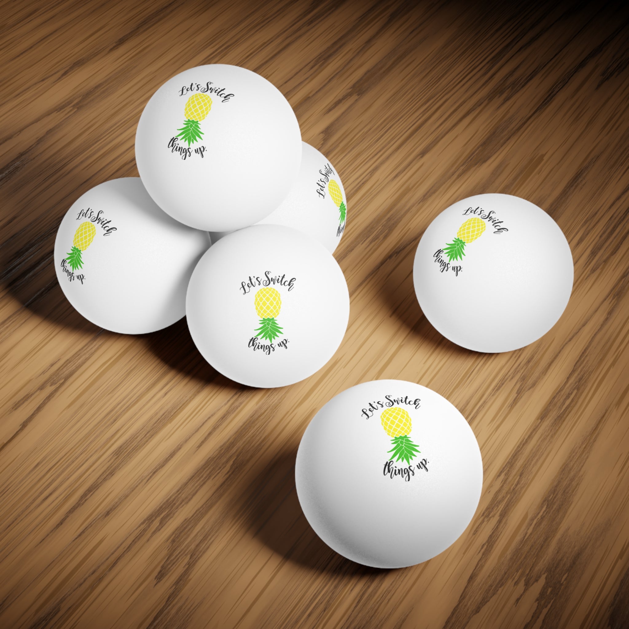 Let's Switch Things Up Ping Pong Ball Set