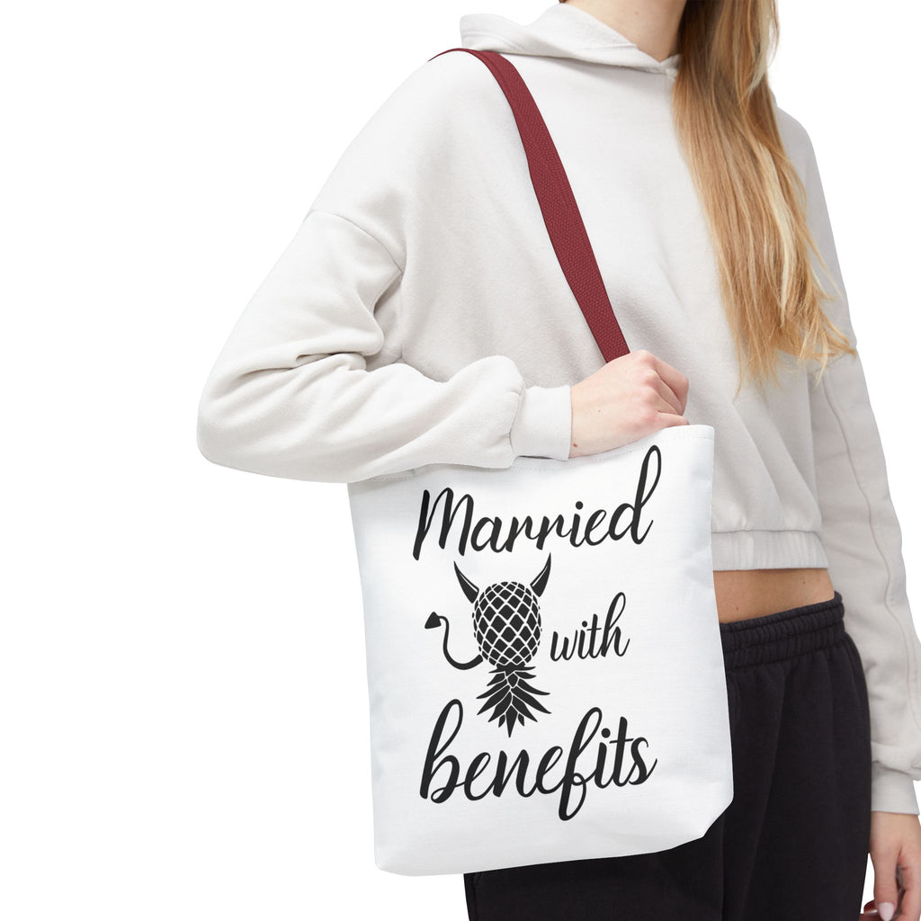 Married with Benefits Tote Bag – Fun & Playful Gift for Couples