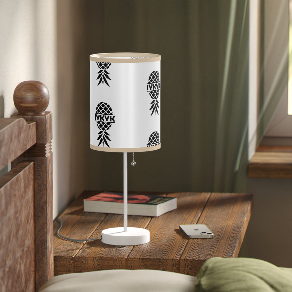 Pineapple Pattern Table Lamp - Modern Home Decor with US|CA Plug