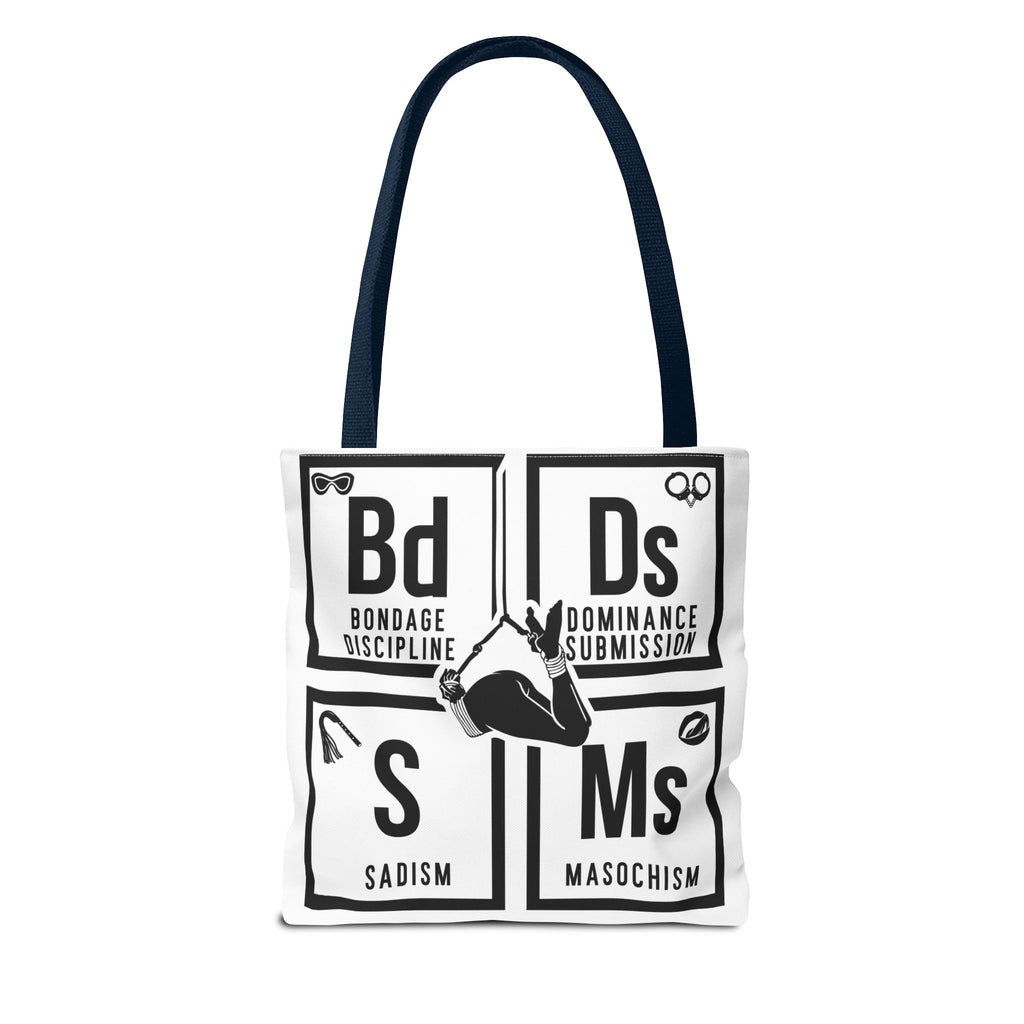 BDSM Elements Tote Bag - Stylish and Edgy Carryall for Fans of Kink Culture