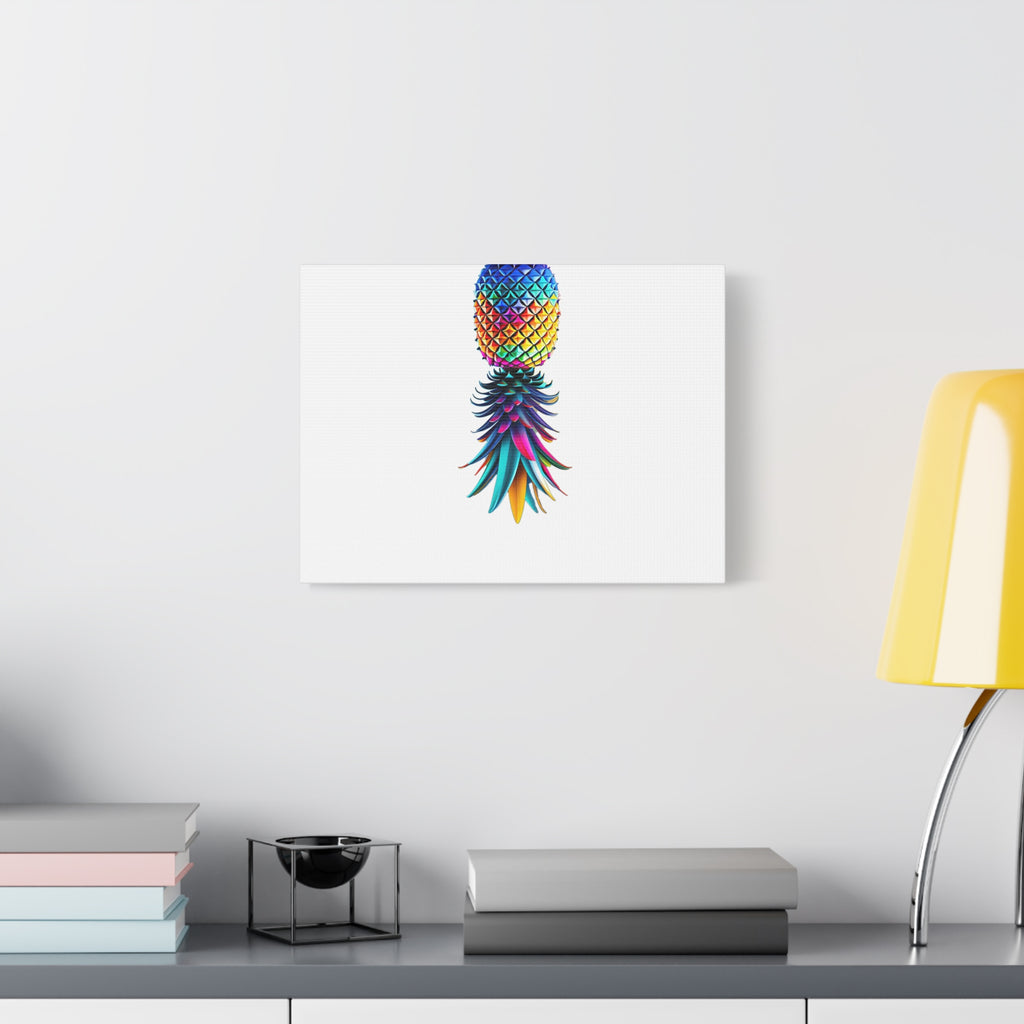 Canvas Print - Colorful Upside Down Pineapple