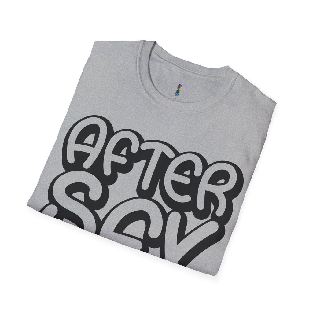 After Sex Unisex Softstyle T-Shirt - Fun Graphic Tee for Couples