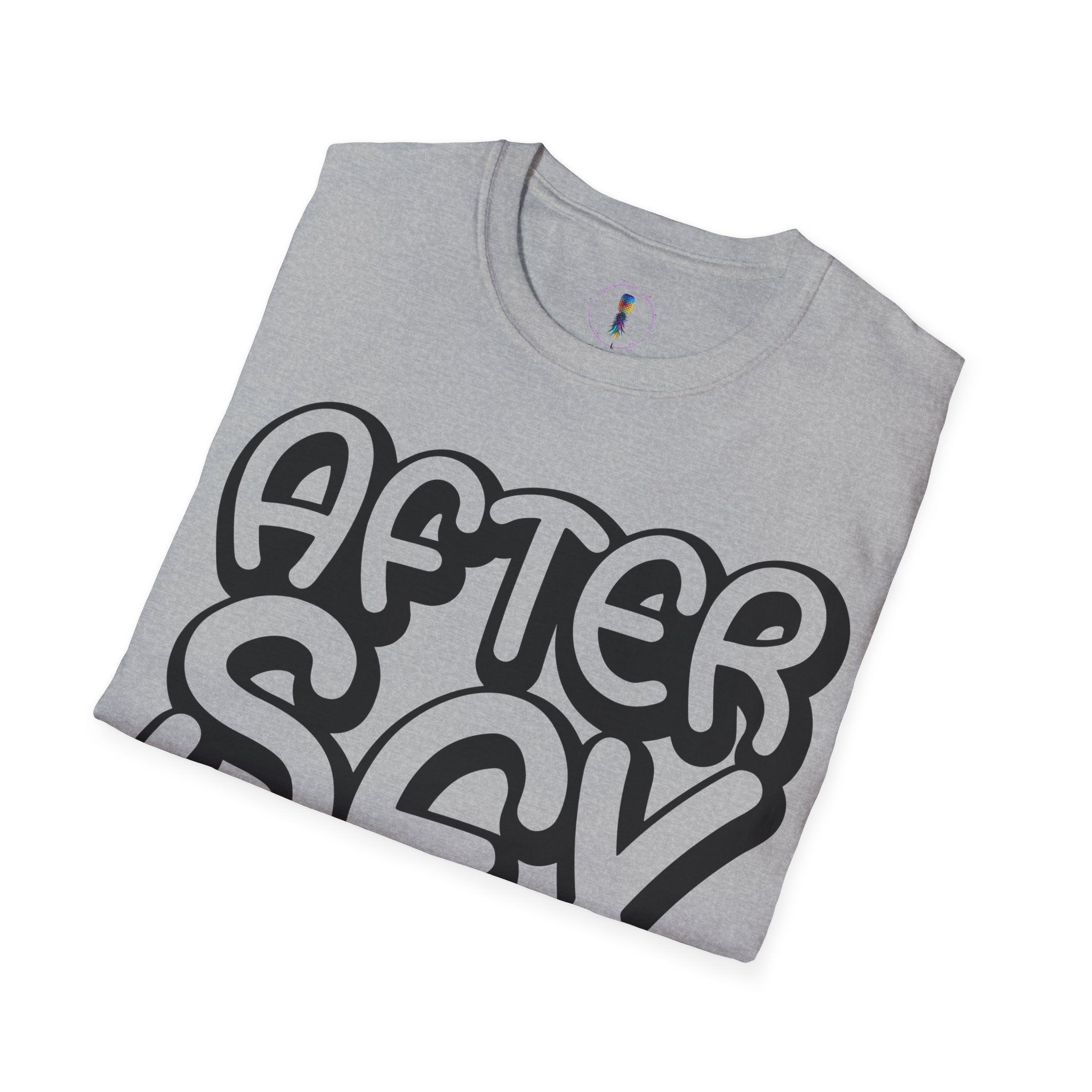 After Sex Unisex Softstyle T-Shirt - Fun Graphic Tee for Couples