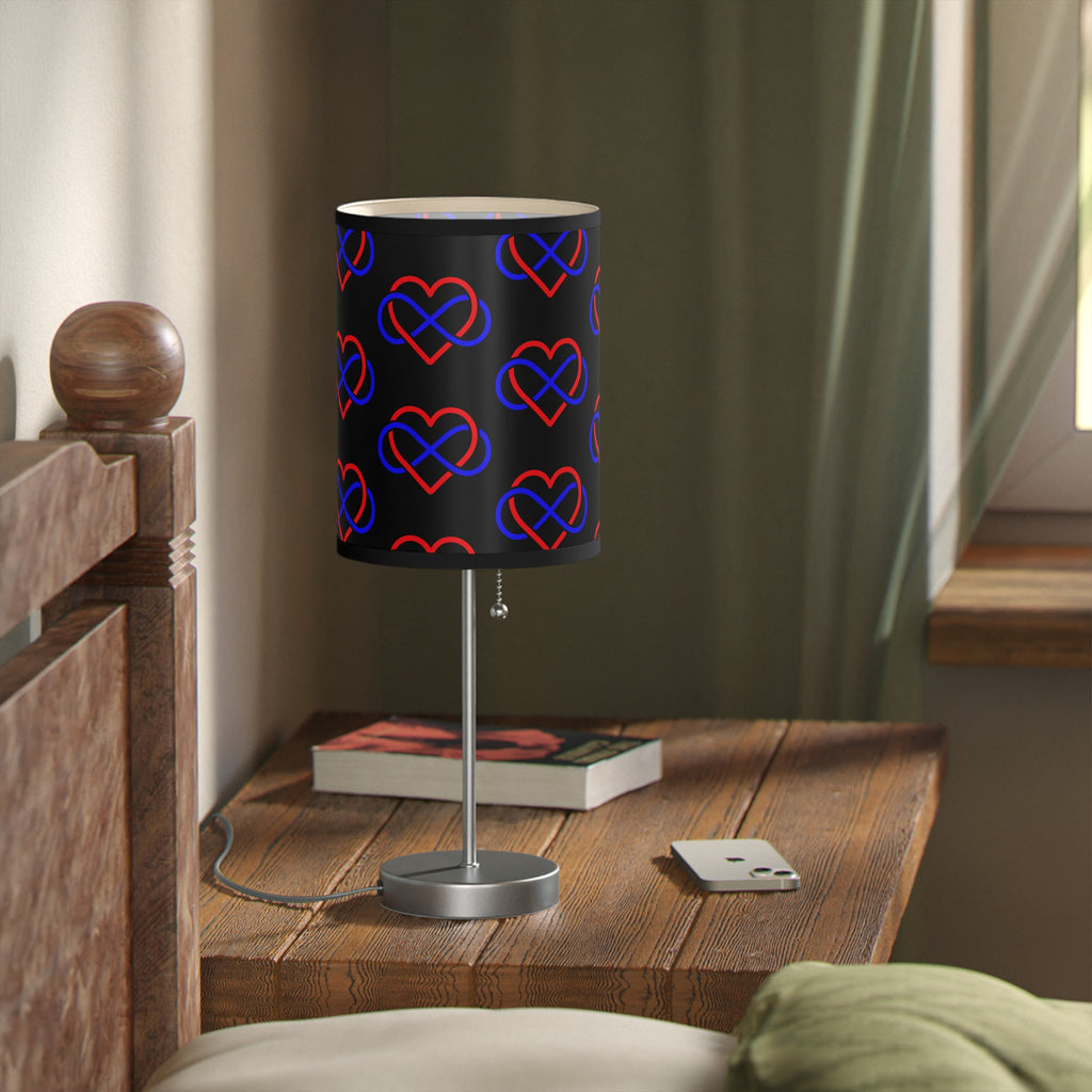 Modern Heart Pattern Table Lamp - Decorative Night Light for Home & Office