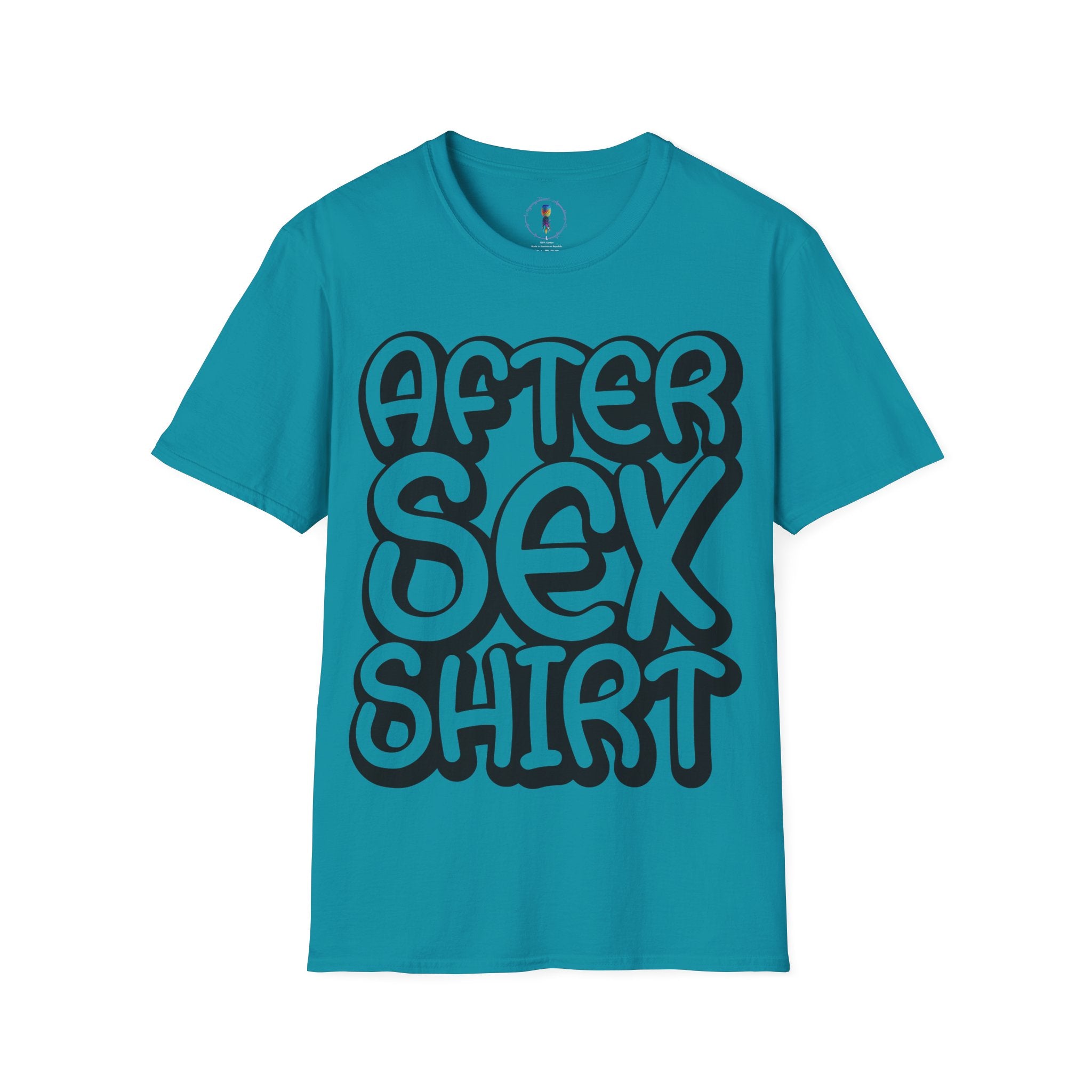 After Sex Unisex Softstyle T-Shirt - Fun Graphic Tee for Couples