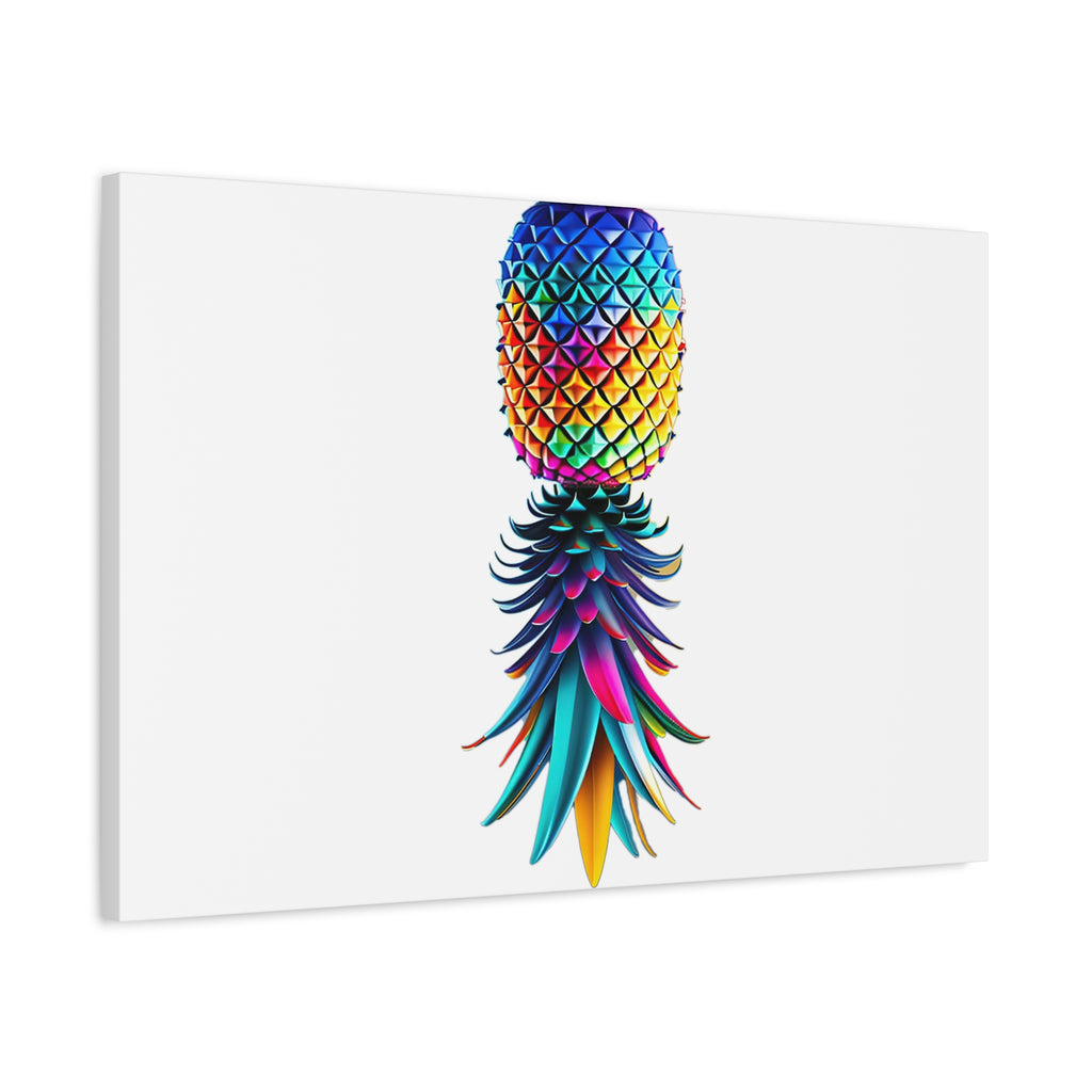 Canvas Print - Colorful Upside Down Pineapple