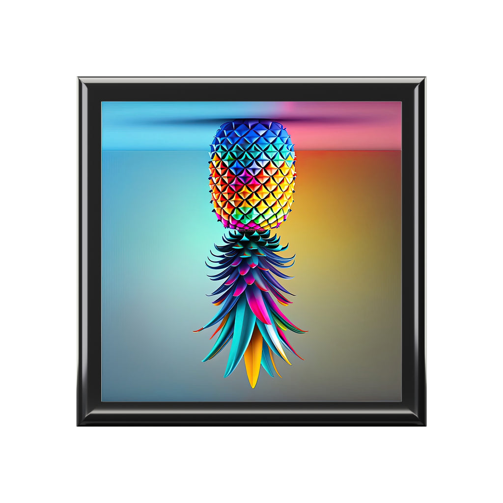 Colorful Pineapple Jewelry Box