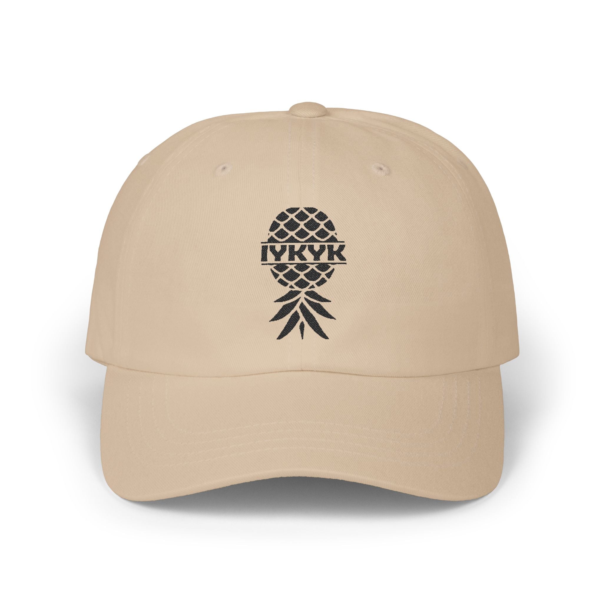 IYKYK Classic Dad Cap - Stylish Pineapple Design