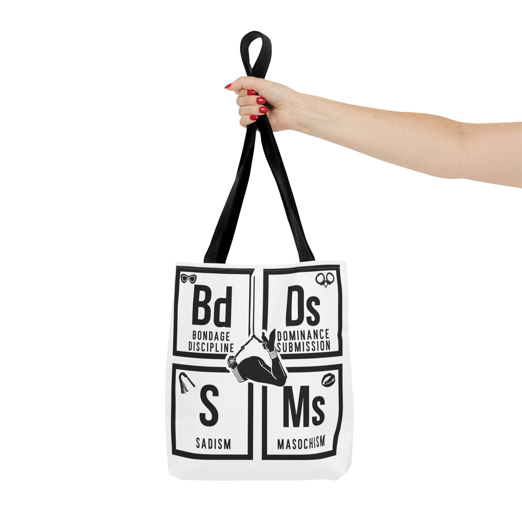 BDSM Elements Tote Bag - Stylish and Edgy Carryall for Fans of Kink Culture