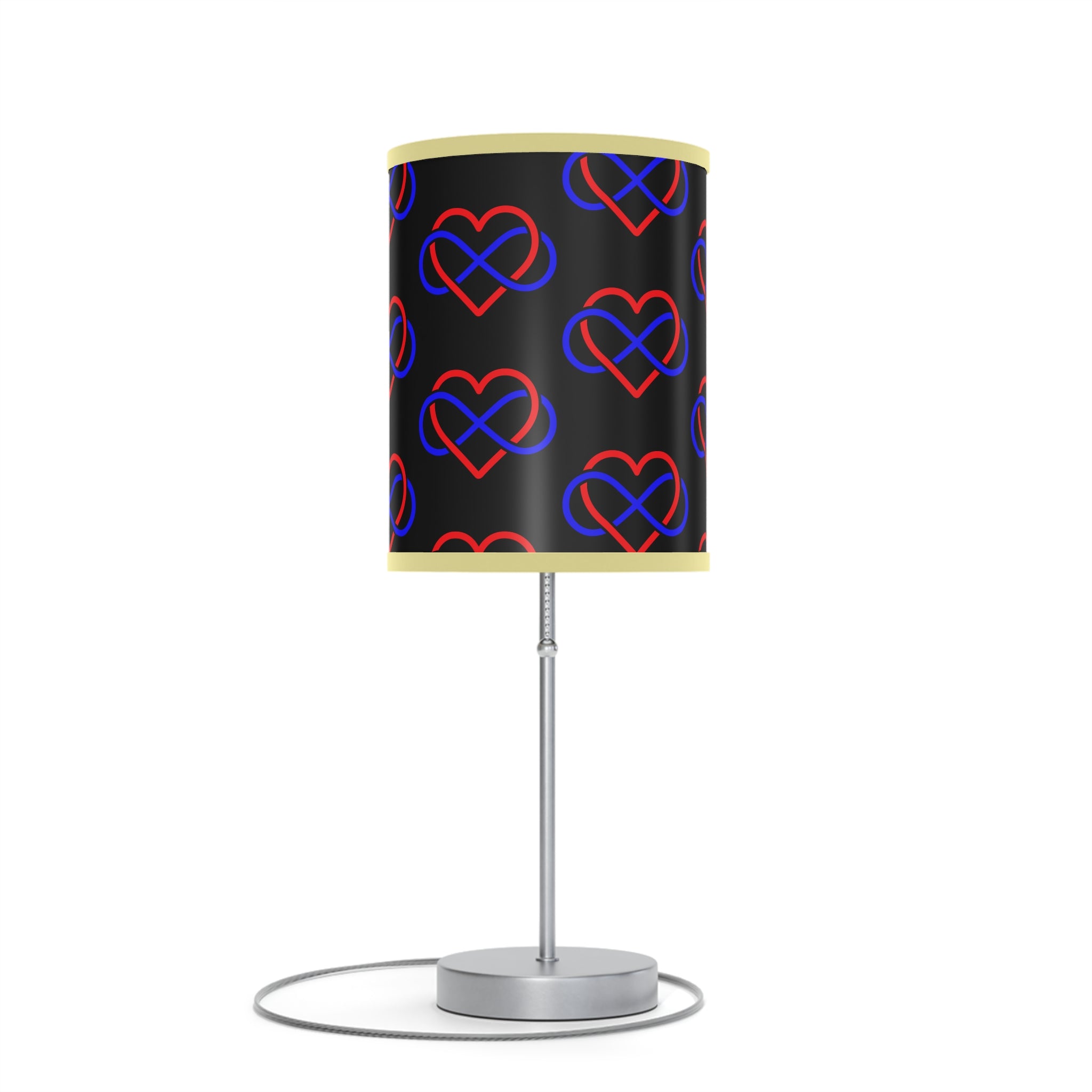 Modern Heart Pattern Table Lamp - Decorative Night Light for Home & Office