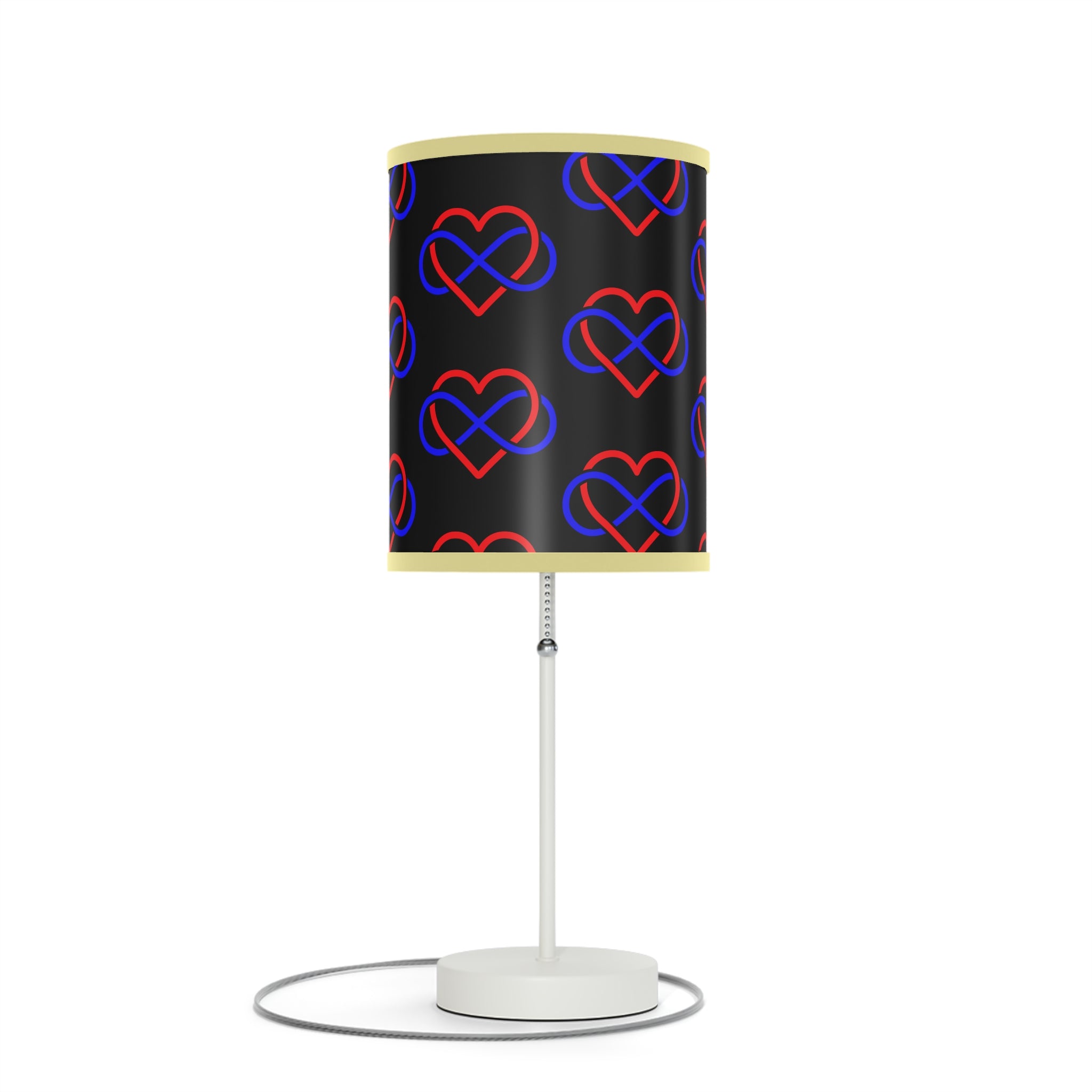 Modern Heart Pattern Table Lamp - Decorative Night Light for Home & Office