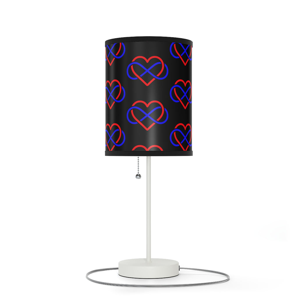 Modern Heart Pattern Table Lamp - Decorative Night Light for Home & Office