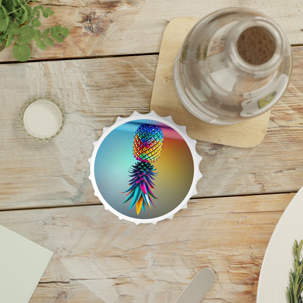 Colorful Pineapple Bottle Opener